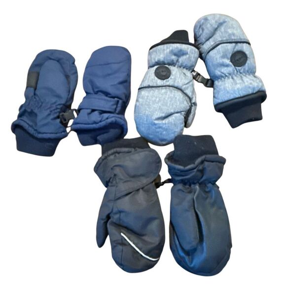 Boys winter mitten bundle of 3 over the cuff Thinsulate - Picture 1 of 10
